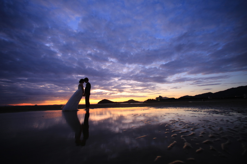 シネマティックな雰囲気で