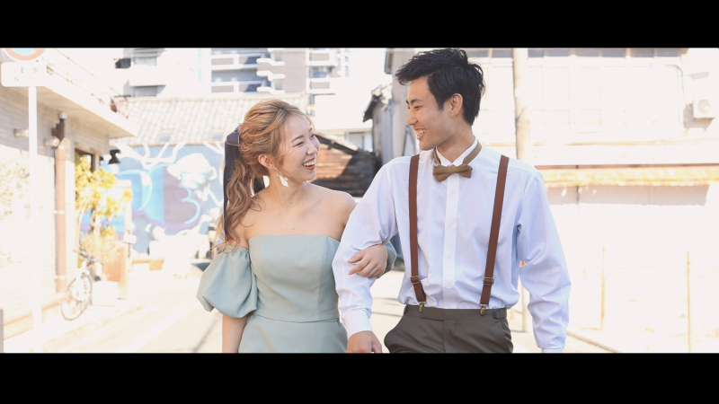 【動画付き】和洋装選べるロケーションプラン|撮影メイキング動画|写真全データ100カット|撮影120分|