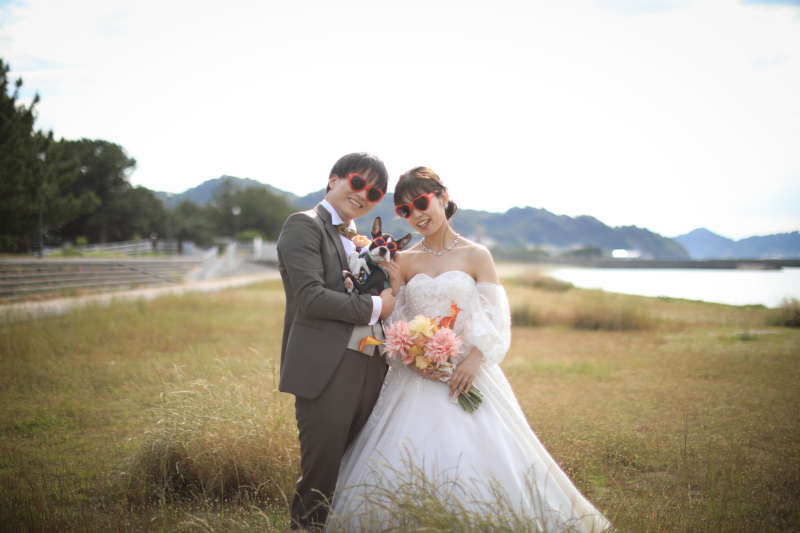 ペットと一緒におでかけ撮影【洋装】|撮影60分|全データ50カット付き|選べるロケーション