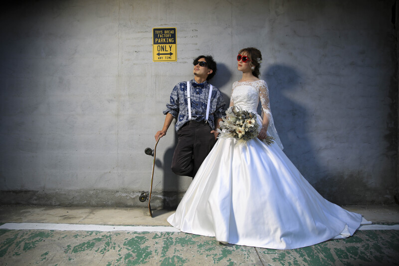 【洋装ロケ】三津浜ロケプラン|60分撮影・全データ50カットお渡し|ヘアメイク・着付付き