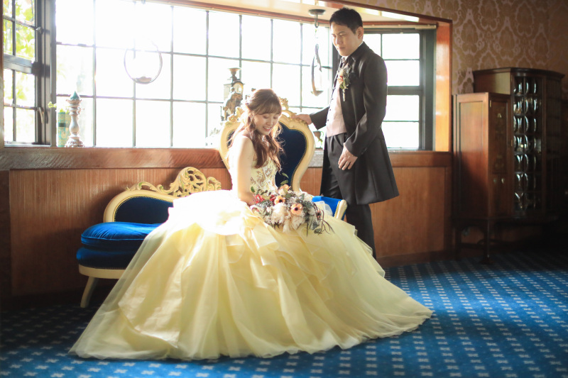 ドレス2着!スタジオ+ロケ1カ所付き!*選べるロケプラン*全データ|撮影90分