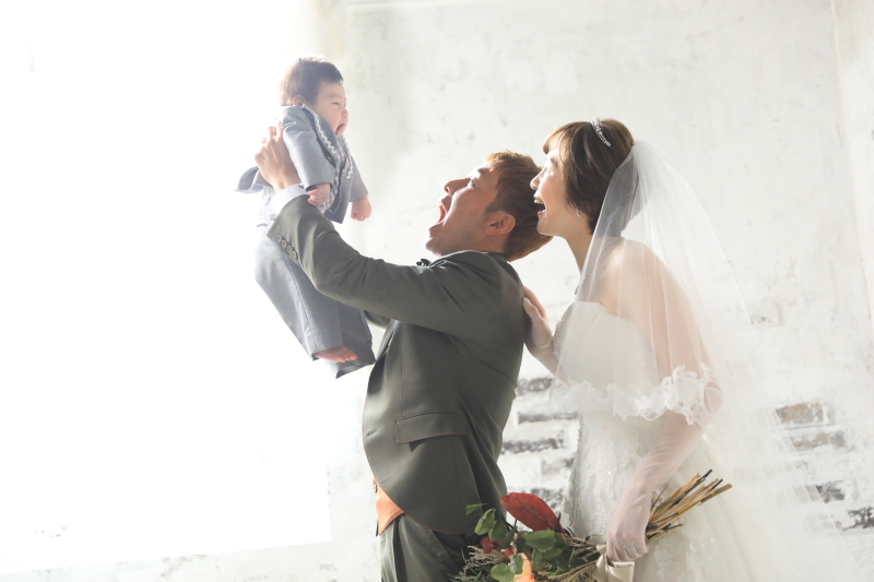 通常金額より半額!|お子様も一緒に撮影|【ファミリープラン】スタジオ撮影|お子様衣装1着付き