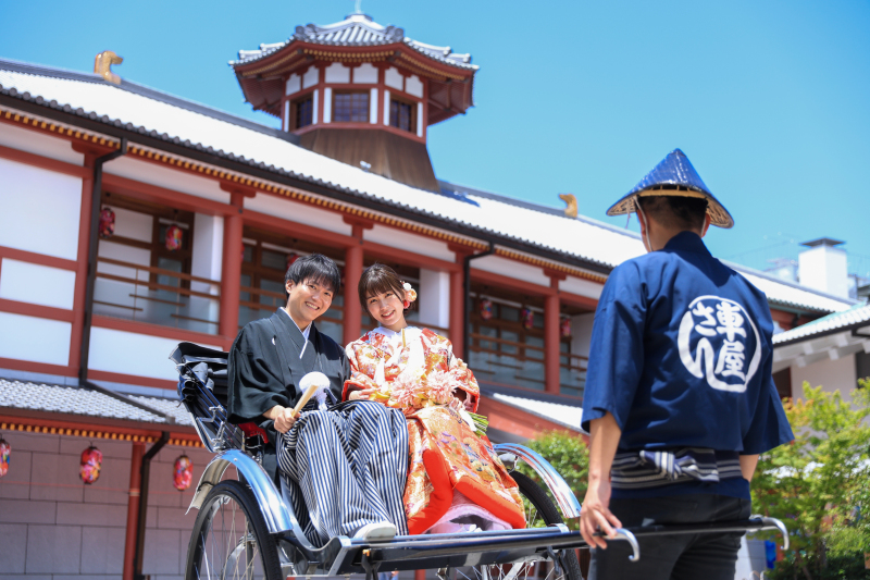 【和装ロケ】道後ロケプラン!|60分撮影・全データお渡し|ヘアメイク・着付付き