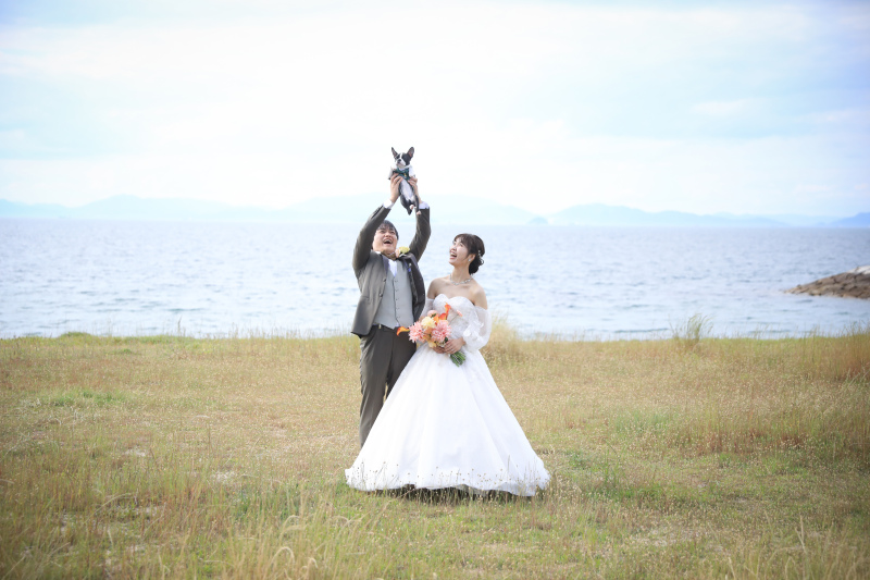 ペットと一緒におでかけ撮影【洋装】|撮影60分|全データ50カット付き|選べるロケーション