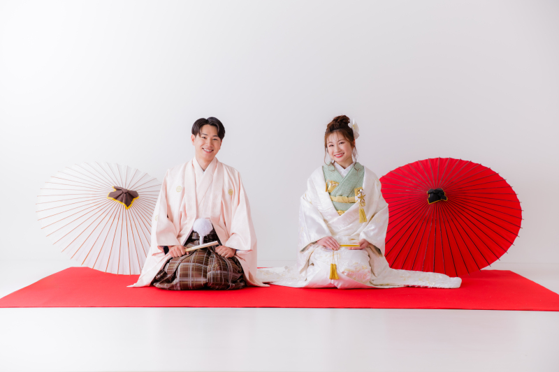 《紅葉キャンペーン|¥264,000⇒¥211,200》和装・洋装◆スタジオ+ロケフォト◆全データ50カット&アルバム10P付