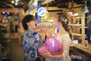 【洋装ロケ】三津浜ロケプラン｜60分撮影・全データ50カットお渡し｜ヘアメイク・着付付き