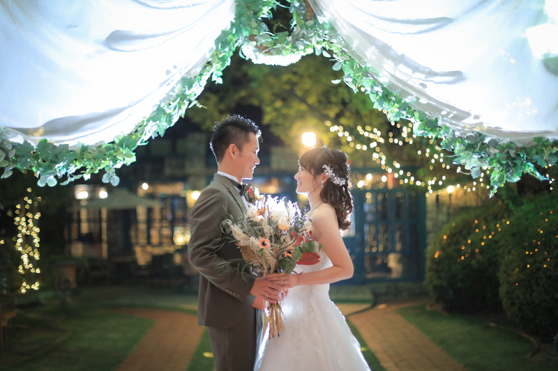 【お食事会付き】2名様からのフルコース付き・記念撮影付きプラン|データ1カット|グリーンカーメルでのお写真撮影・食事会|