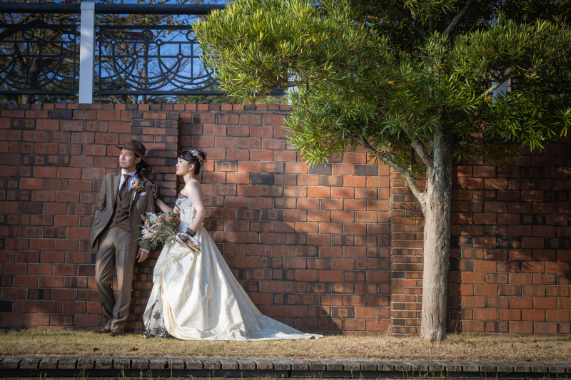 【洋装】遠方ロケーション|市外での撮影可!|120分撮影・全データ100カットお渡し|ヘアメイク・着付付き|