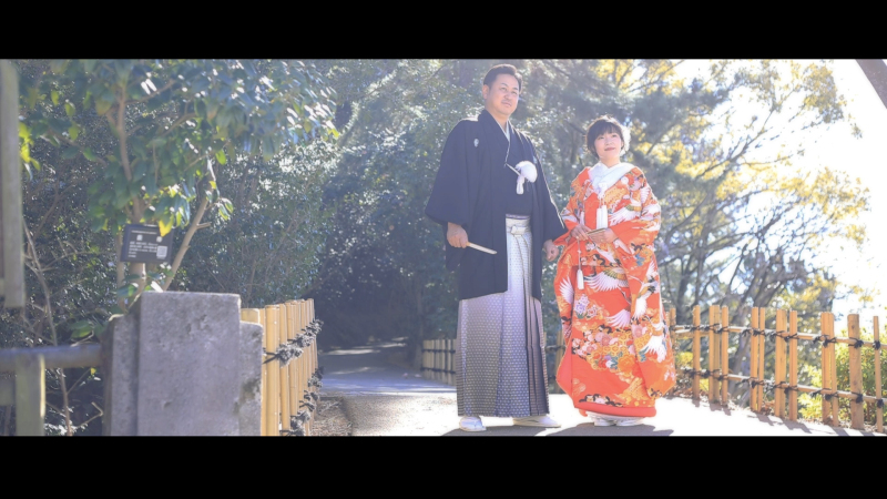 【動画付き】和装選べるロケーションプラン|撮影メイキング動画|写真全データ50カット|撮影60分|
