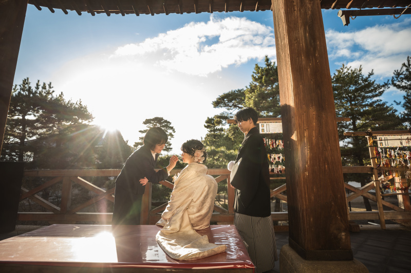 studio HYAKKAROU(スタジオ百花籠)_神社・寺院で撮影できる