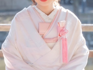 白無垢【小物ピンク/襟白刺繍有り】