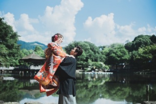 仲良しカップルの撮影♡