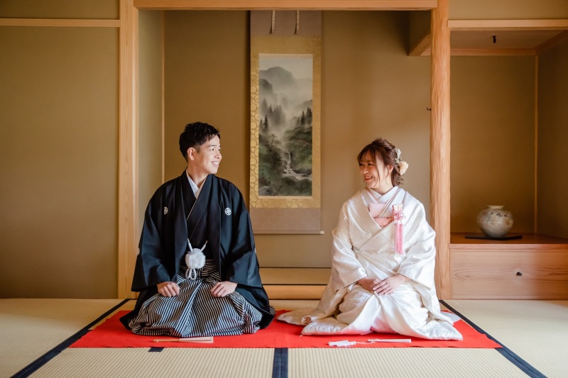 10年のお付き合いの末、入籍されたご夫妻