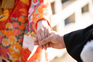 浮見堂♡色打掛