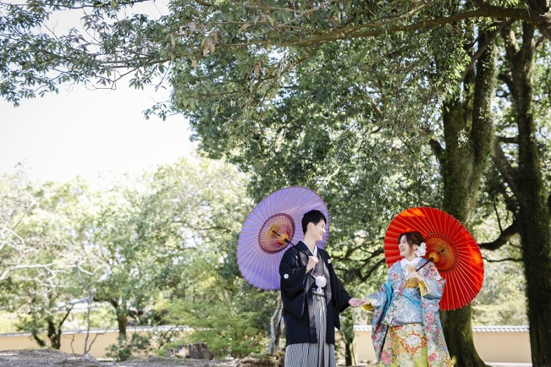 良いお天気の撮影でした♡