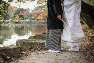 浮見堂♡白無垢