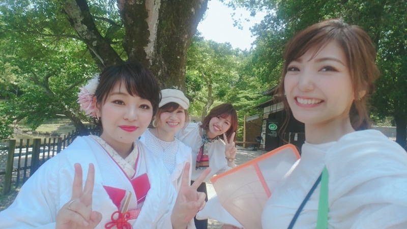 みんなでピース！