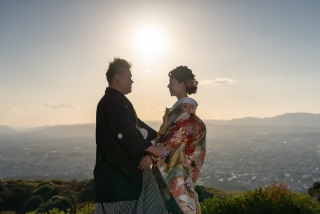 若草山の幻想的なお写真