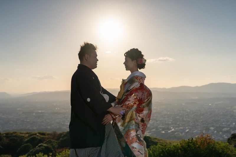 若草山の幻想的なお写真