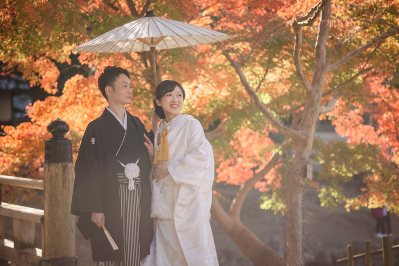 白無垢が良くお似合いの新婦様