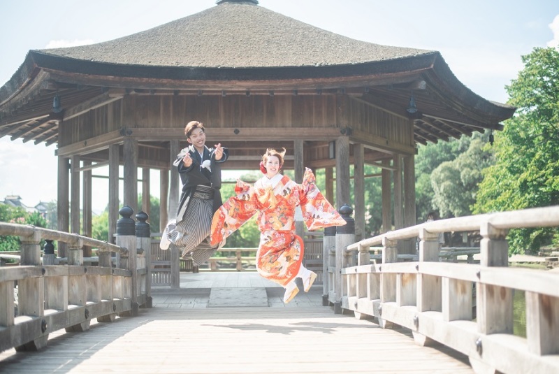 最後はジャンプで元気に♡