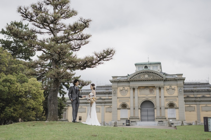 2箇所目はドレスで国立博物館に