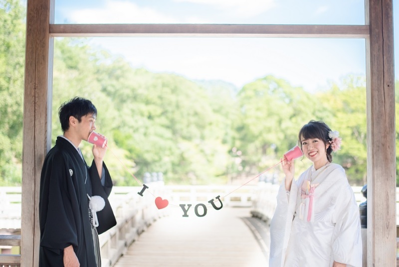 １着目は浮見堂で！