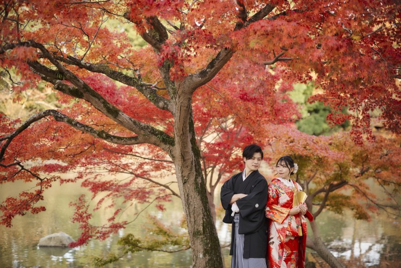 cheerful wedding