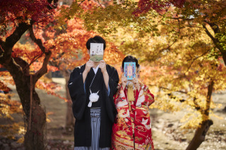 cheerful wedding