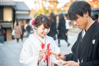 cheerful wedding_和装撮影　京都