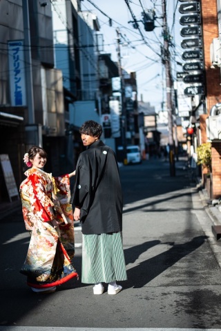 cheerful wedding_和装撮影　京都