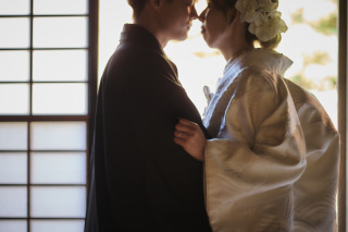 cheerful wedding_和装撮影　京都/毘沙門天堂