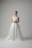 レースフレンチ後ろ深Vラッフル/WD00059