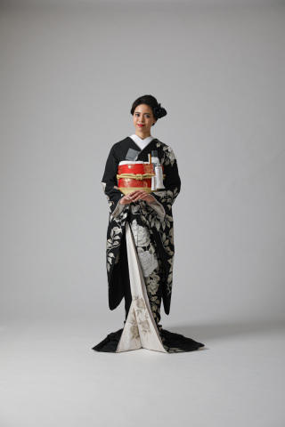 シルバー　薔薇/FU01001