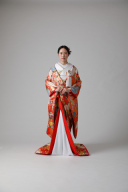 四季花吉祥鶴/ IU00585