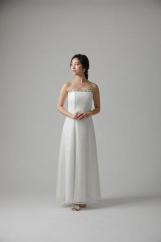 ビーズ花モチーフ　スレンダー/11918