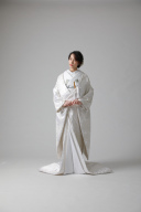 相良総刺繍柄パール/WU12571