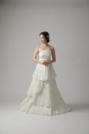 プリーツ　重ねフリル/10478