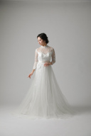 ウエストリボン切り替えハイネック/WD00343