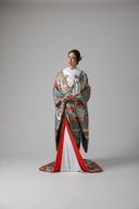 エメラルドグリーン 鶴/ IU00417