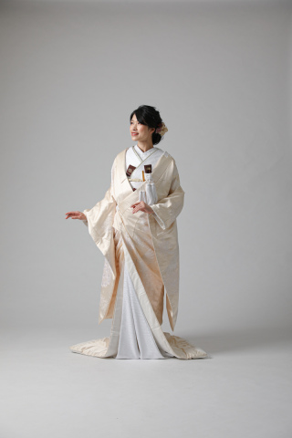 孔雀 正倉院文様 銀糸鳳凰/WU11003