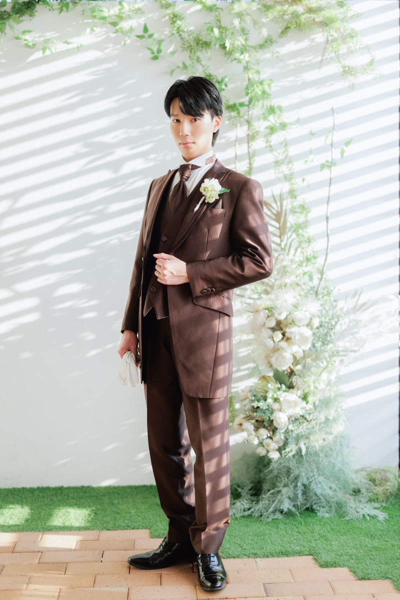 新郎様のソロカット