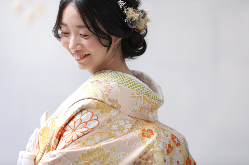 柔らかい色合いがピッタリ