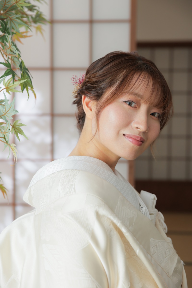 新婦様のソロショット