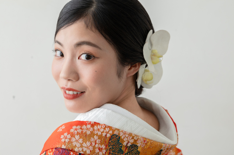 ご新婦様のソロカット！！