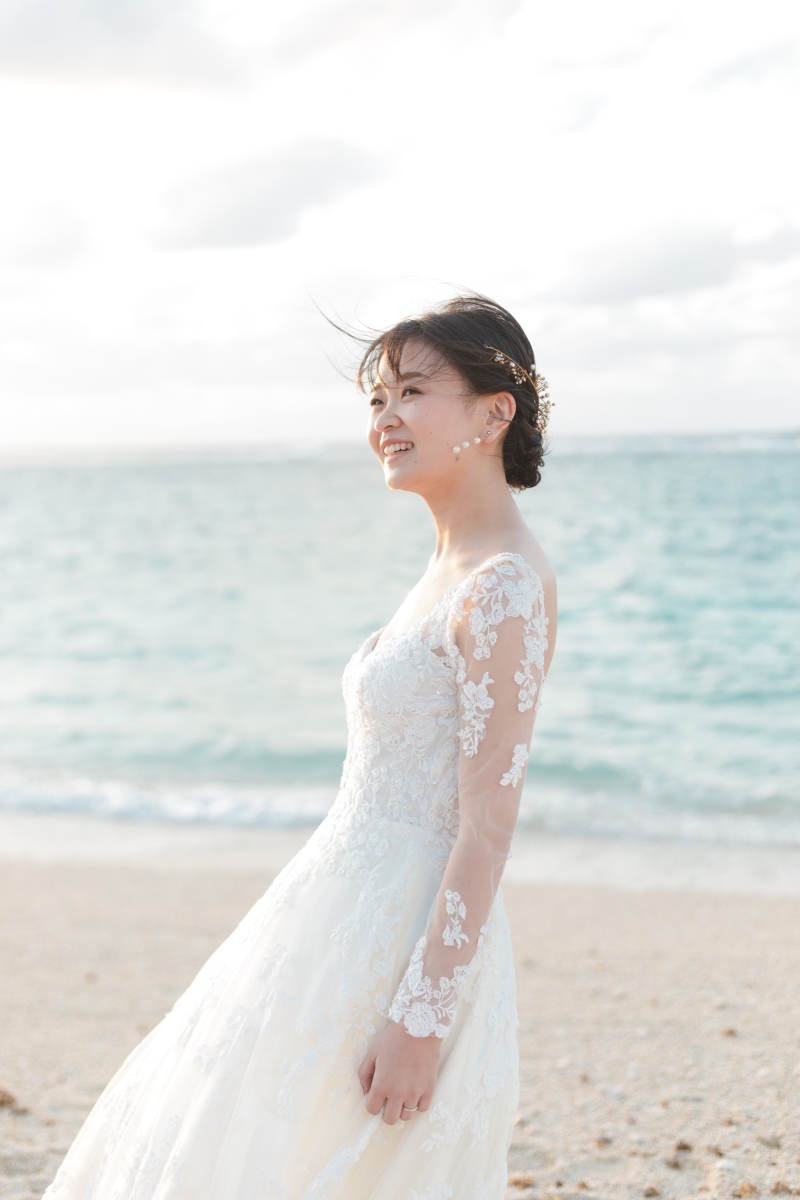 ご新婦様お一人で