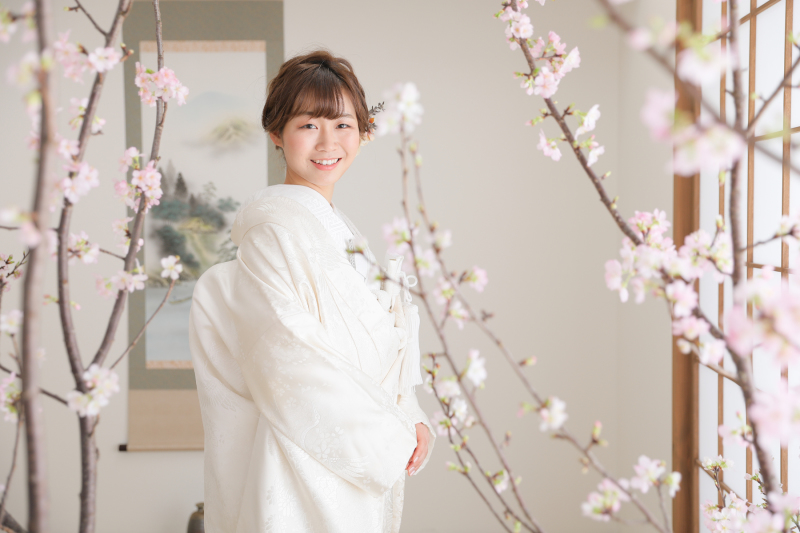 桜がスタジオに！！