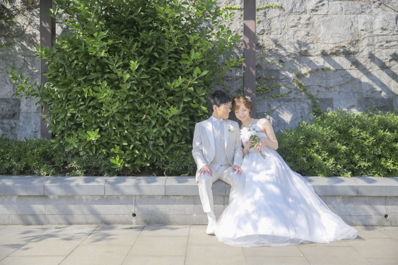 木漏れ日の中で