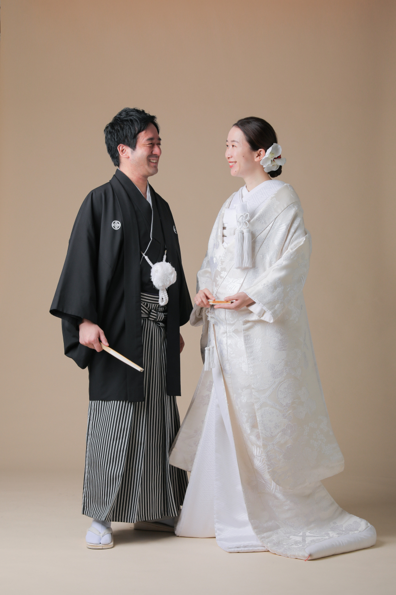 2着目は白無垢で