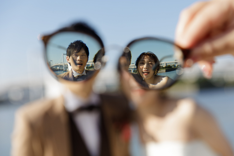 眼鏡で遊んでみた